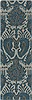Surya Centennial Blue Runner 26 X 80 Area Rug CNT1089-268 800-40095 Thumb 0