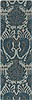 Surya Centennial Blue Runner 26 X 80 Area Rug CNT1089-268 800-40095 Thumb 0