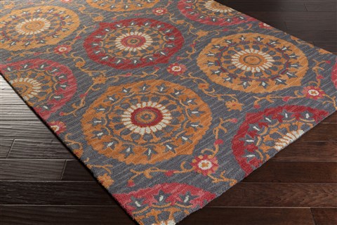 Surya Centennial Orange 20 X 30 Area Rug CNT1101-23 800-40154 Image 1