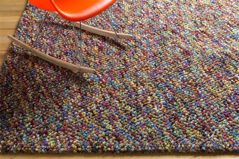 Surya Confetti Red 50 X 80 Area Rug CONFETT1-58 800-40210 Image 4