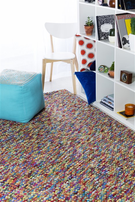 Surya Confetti Red 50 X 80 Area Rug CONFETT1-58 800-40210 Image 2