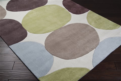 Surya Cosmopolitan Green 50 X 80 Area Rug COS8809-58 800-40242 Image 1