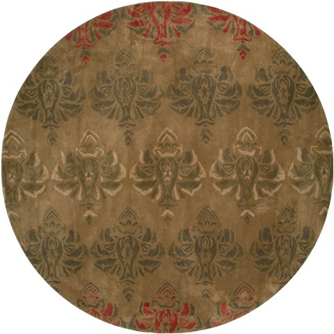 Surya Cosmopolitan Grey Round 80 X 80 Area Rug COS8816-8RD 800-40255 Image 0