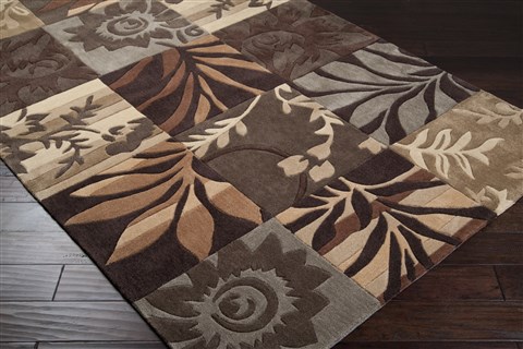 Surya Cosmopolitan Brown 90 X 130 Area Rug COS8817-913 800-40263 Image 1