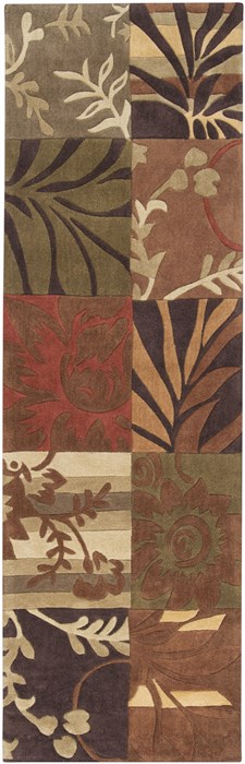 Surya Cosmopolitan Red Runner 26 X 80 Area Rug COS8818-268 800-40265 Image 0