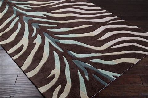Surya Cosmopolitan Brown 50 X 80 Area Rug COS8865-58 800-40288 Image 1