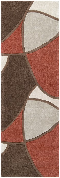 Surya Cosmopolitan Red Runner 26 X 80 Area Rug COS8887-268 800-40314 Image 0