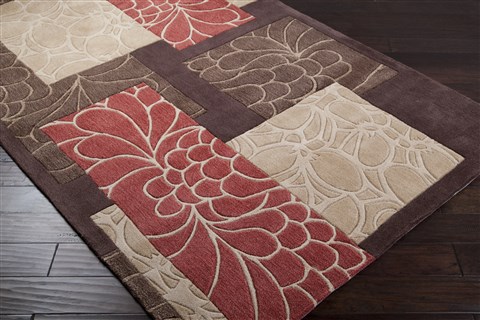 Surya Cosmopolitan Red 36 X 56 Area Rug COS8889-3656 800-40329 Image 1