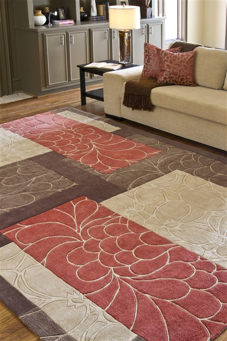 Surya Cosmopolitan Red 36 X 56 Area Rug COS8889-3656 800-40329 Image 2