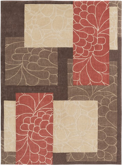 Surya Cosmopolitan Red 90 X 130 Area Rug COS8889-913 800-40333 Image 0