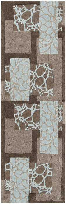 Surya Cosmopolitan Blue Runner 26 X 80 Area Rug COS8890-268 800-40335 Image 0