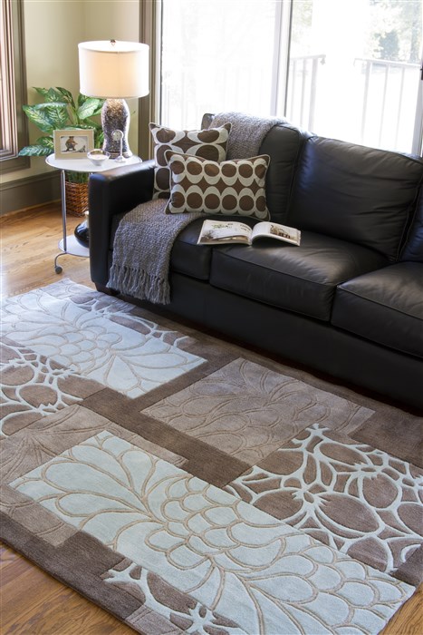 Surya Cosmopolitan Blue Round 80 X 80 Area Rug COS8890-8RD 800-40339 Image 2