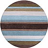 Surya Cosmopolitan Grey Round 80 X 80 Area Rug COS8904-8RD 800-40353 Thumb 0