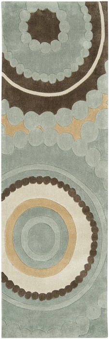 Surya Cosmopolitan White Runner 26 X 80 Area Rug COS8919-268 800-40356 Image 0