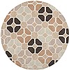 Surya Cosmopolitan White Round 80 X 80 Area Rug COS9039-8RD 800-40387 Thumb 0