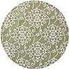 Surya Cosmopolitan Green Round 80 X 80 Area Rug COS9047-8RD 800-40402 Thumb 0