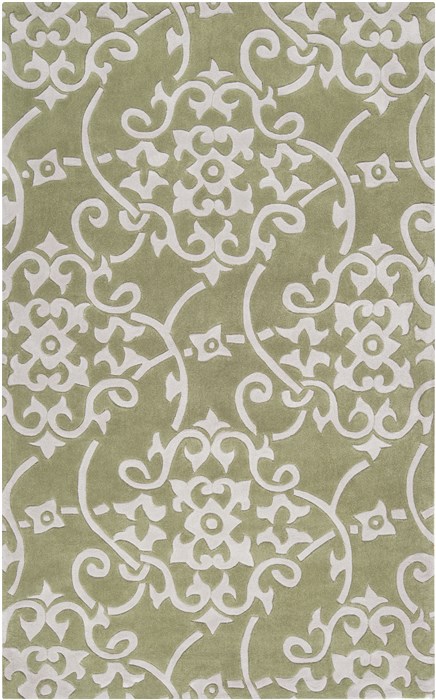 Surya Cosmopolitan Green 90 X 130 Area Rug COS9047-913 800-40403 Image 0