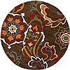 Surya Cosmopolitan Brown Round 80 X 80 Area Rug COS9056-8RD 800-40421 Thumb 0