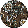 Surya Cosmopolitan Brown Round 80 X 80 Area Rug COS9057-8RD 800-40428 Thumb 0