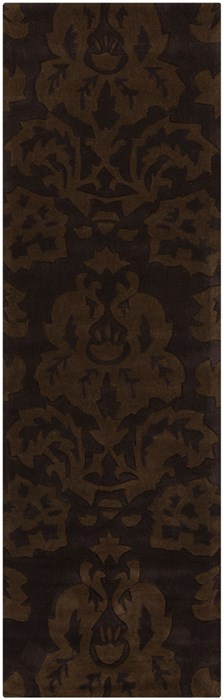 Surya Cosmopolitan Brown Runner 26 X 80 Area Rug COS9058-268 800-40430 Image 0