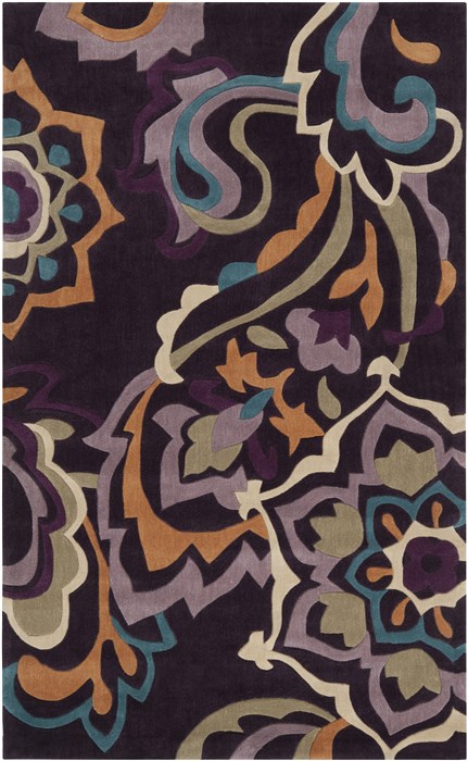Surya Cosmopolitan Purple 80 X 110 Area Rug COS9061-811 800-40438 Image 0