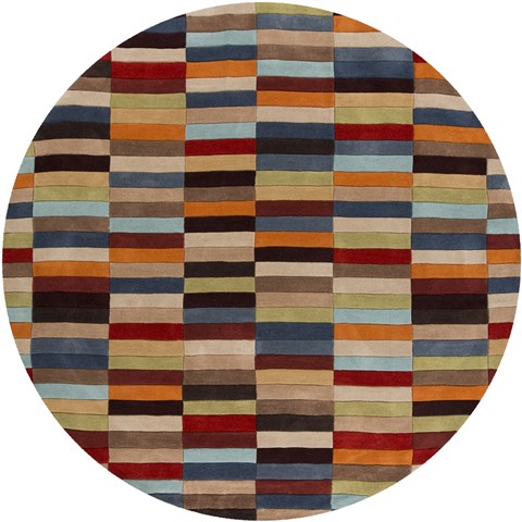 Surya Cosmopolitan Yellow Round 80 X 80 Area Rug COS9092-8RD 800-40479 Image 0