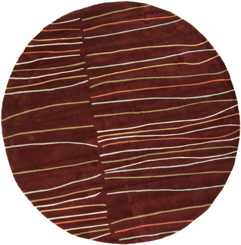 Surya Cosmopolitan Yellow Round 80 X 80 Area Rug COS9094-8RD 800-40488 Image 0