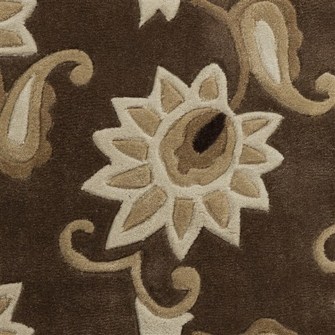 Surya Cosmopolitan Brown Runner 26 X 80 Area Rug COS9096-268 800-40491 Image 1