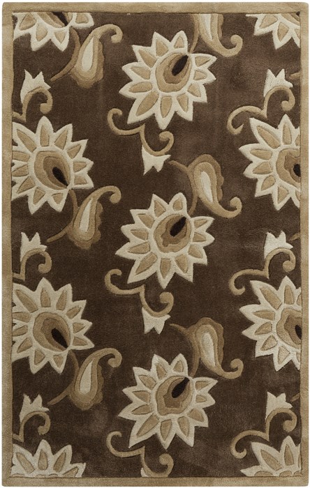 Surya Cosmopolitan Brown 36 X 56 Area Rug COS9096-3656 800-40492 Image 0
