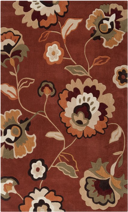 Surya Cosmopolitan Red 80 X 110 Area Rug COS9105-811 800-40503 Image 0