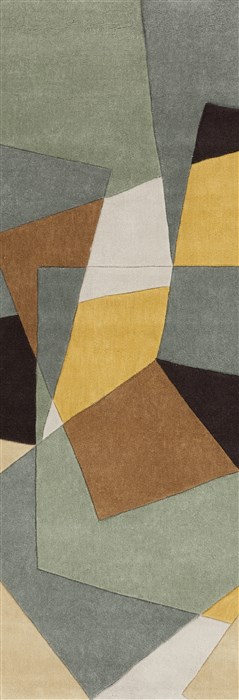 Surya Cosmopolitan Green Runner 26 X 80 Area Rug COS9127-268 800-40514 Image 0