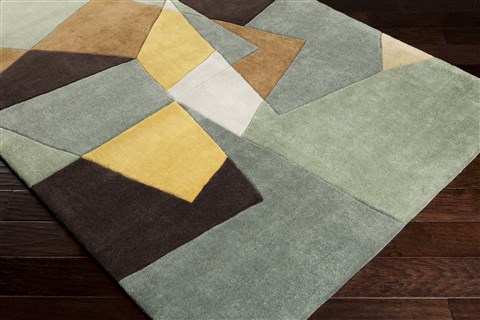 Surya Cosmopolitan Green 50 X 80 Area Rug COS9127-58 800-40516 Image 1