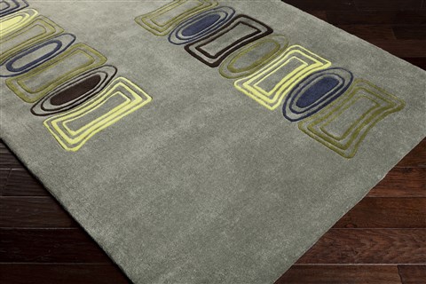 Surya Cosmopolitan Green 50 X 80 Area Rug COS9134-58 800-40530 Image 1