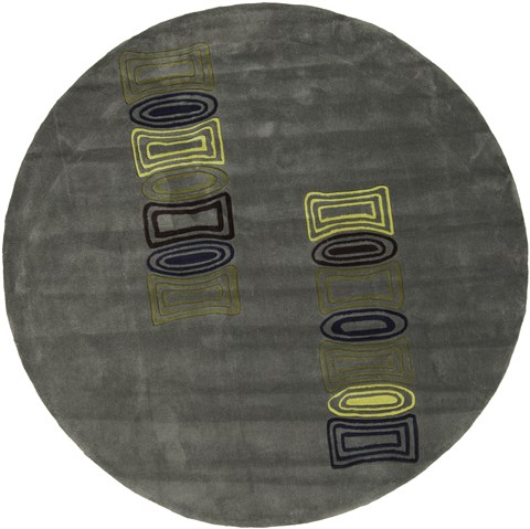 Surya Cosmopolitan Green Round 80 X 80 Area Rug COS9134-8RD 800-40532 Image 0