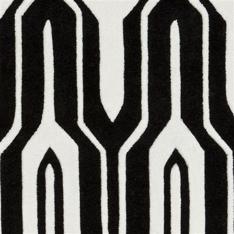 Surya Cosmopolitan White Round 80 X 80 Area Rug COS9148-8RD 800-40546 Image 1