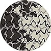 Surya Cosmopolitan Grey Round 80 X 80 Area Rug COS9153-8RD 800-40553 Thumb 0