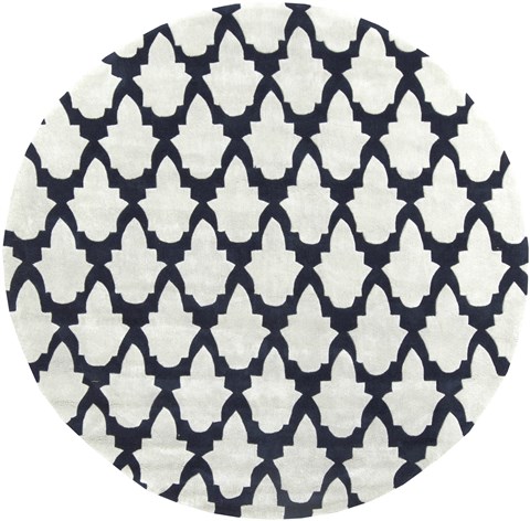 Surya Cosmopolitan Blue Round 80 X 80 Area Rug COS9159-8RD 800-40560 Image 0