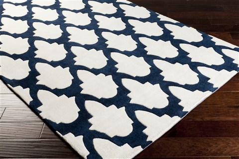 Surya Cosmopolitan Blue 90 X 130 Area Rug COS9159-913 800-40561 Image 1