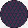 Surya Cosmopolitan Purple Round 80 X 80 Area Rug COS9160-8RD 800-40567 Thumb 0