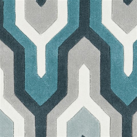 Surya Cosmopolitan Blue Runner 26 X 80 Area Rug COS9175-268 800-40591 Image 1