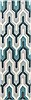 Surya Cosmopolitan Blue Runner 26 X 80 Area Rug COS9175-268 800-40591 Thumb 0