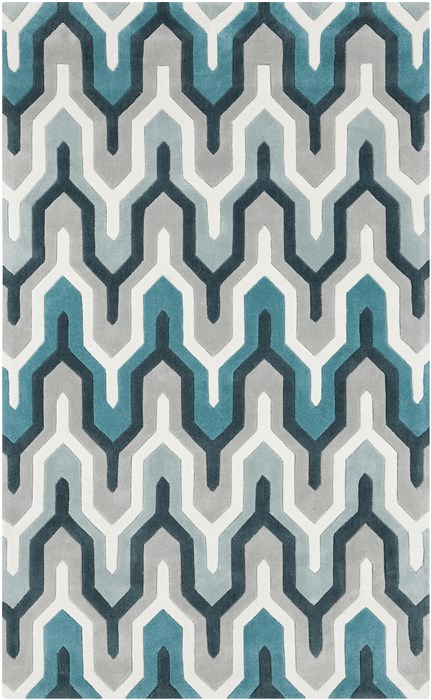 Surya Cosmopolitan Green 90 X 130 Area Rug COS9175-913 800-40596 Image 0
