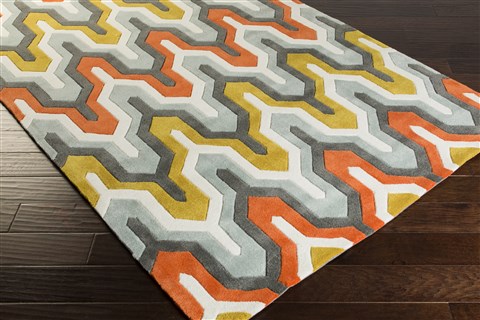 Surya Cosmopolitan White 50 X 80 Area Rug COS9176-58 800-40600 Image 1