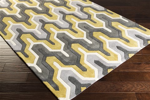 Surya Cosmopolitan Yellow 80 X 110 Area Rug COS9177-811 800-40608 Image 1