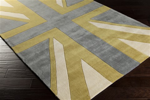 Surya Cosmopolitan Yellow 90 X 130 Area Rug COS9186-913 800-40645 Image 1