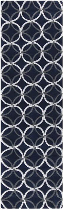 Surya Cosmopolitan Blue Runner 26 X 80 Area Rug COS9190-268 800-40668 Image 0