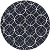 Surya Cosmopolitan Blue Round 80 X 80 Area Rug COS9190-8RD 800-40672 Thumb 0