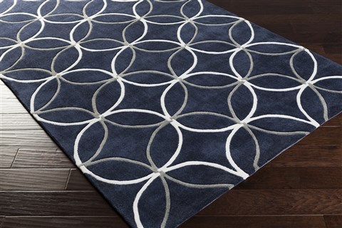 Surya Cosmopolitan Blue 90 X 130 Area Rug COS9190-913 800-40673 Image 1