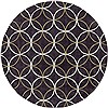 Surya Cosmopolitan Purple Round 80 X 80 Area Rug COS9191-8RD 800-40679 Thumb 0