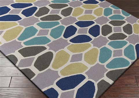 Surya Cosmopolitan Blue 50 X 80 Area Rug COS9193-58 800-40691 Image 1